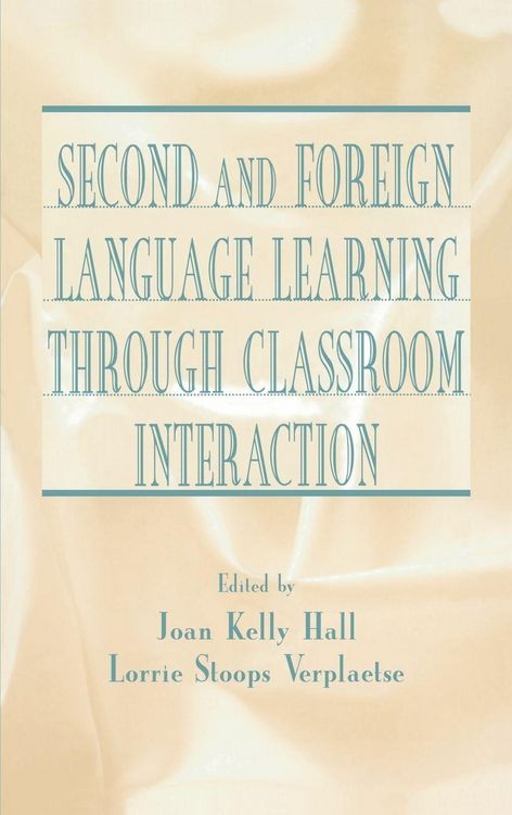 Produktbild: Second and Foreign Language Learning Through Classroom Interaction