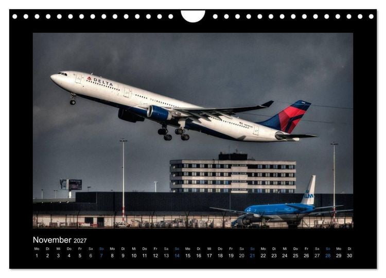 Produktbild: Faszination Luftfahrt (Wandkalender 2027 DIN A4 quer), CALVENDO Monatskalender