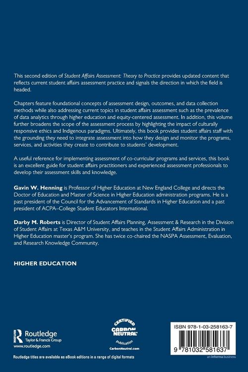 Produktbild: Student Affairs Assessment