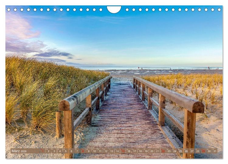 Produktbild: Meine Liebe zu Norden-Norddeich (Wandkalender 2026 DIN A4 quer), CALVENDO Monatskalender