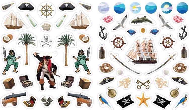 Produktbild: EyeLike Stickers: Pirates