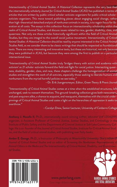 Produktbild: Intersectionality of Critical Animal Studies