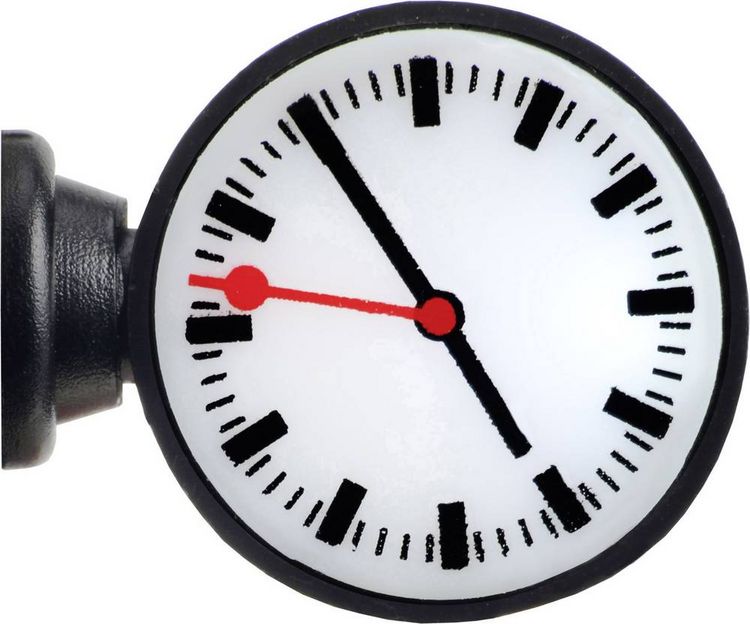 Produktbild: Viessmann Modelltechnik H0 Bahnhofsuhr einfach Fertigmodell 1383 1St.