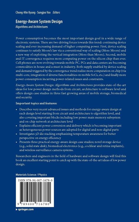 Produktbild: Energy-Aware System Design