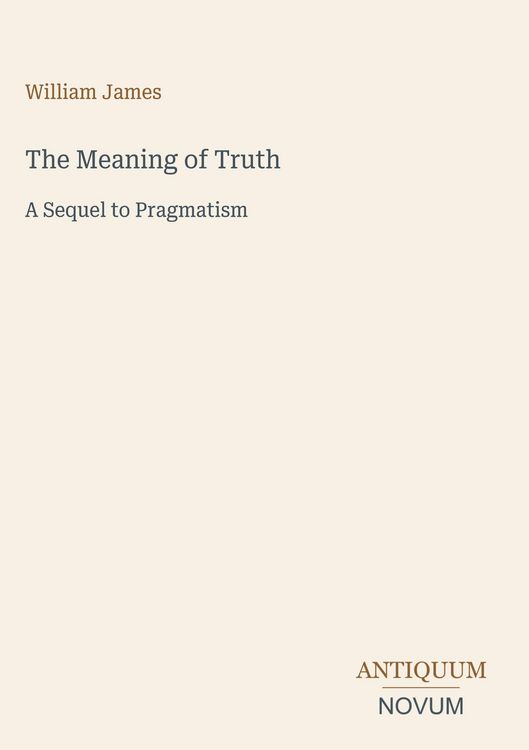 Produktbild: The Meaning of Truth