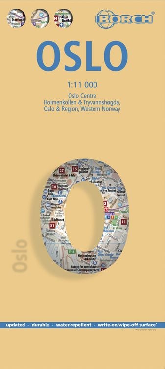 Produktbild: Oslo, Borch Map