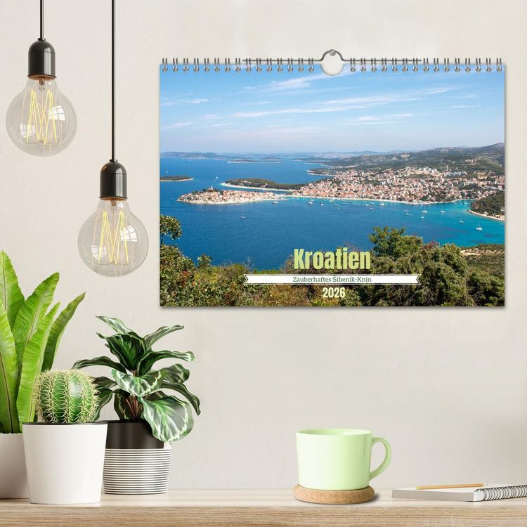 Produktbild: Kroatien - Zauberhaftes &Scaron;ibenik-Knin (Wandkalender 2026 DIN A4 quer), CALVENDO Monatskalender