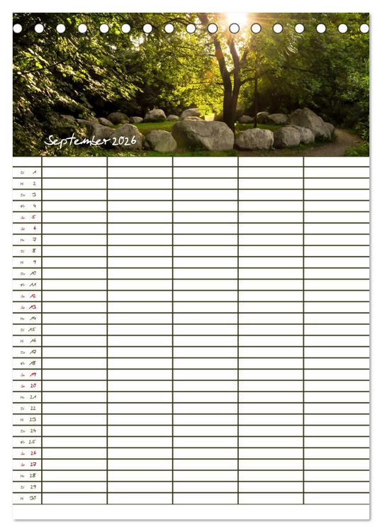 Produktbild: Rhein-Kreis Neuss - Der Familienkalender (Tischkalender 2026 DIN A5 hoch), CALVENDO Monatskalender