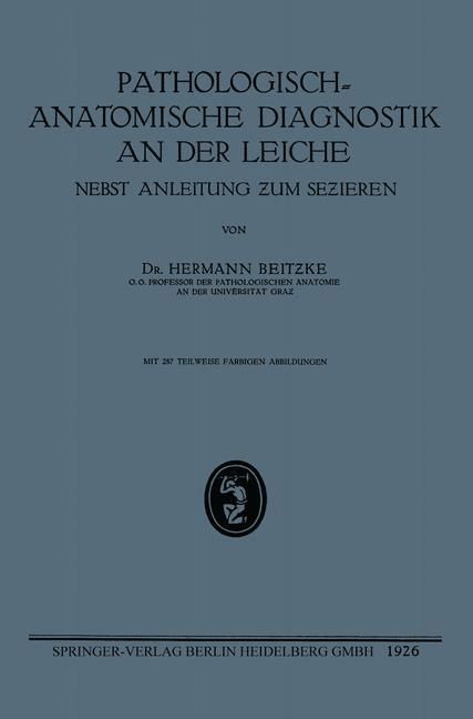 Produktbild: Pathologisch-Anatomische Diagnostik an der Leiche