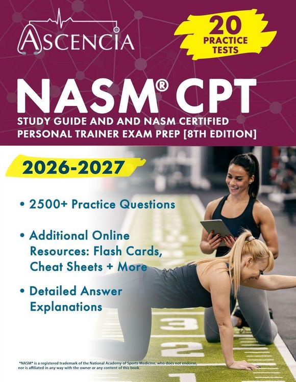 Produktbild: NASM CPT Study Guide 2026-2027
