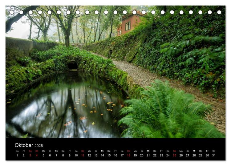 Produktbild: Wundervolles Portugal (Tischkalender 2026 DIN A5 quer), CALVENDO Monatskalender