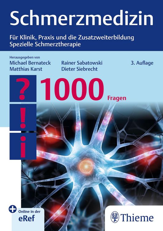Produktbild: Schmerzmedizin - 1000 Fragen