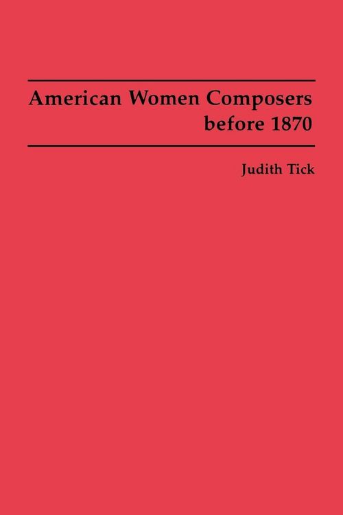 Produktbild: American Women Composers before 1870