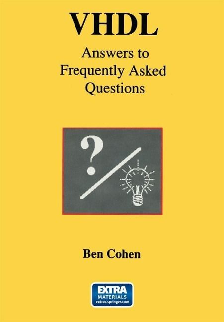 Produktbild: VHDL Answers to Frequently Asked Questions