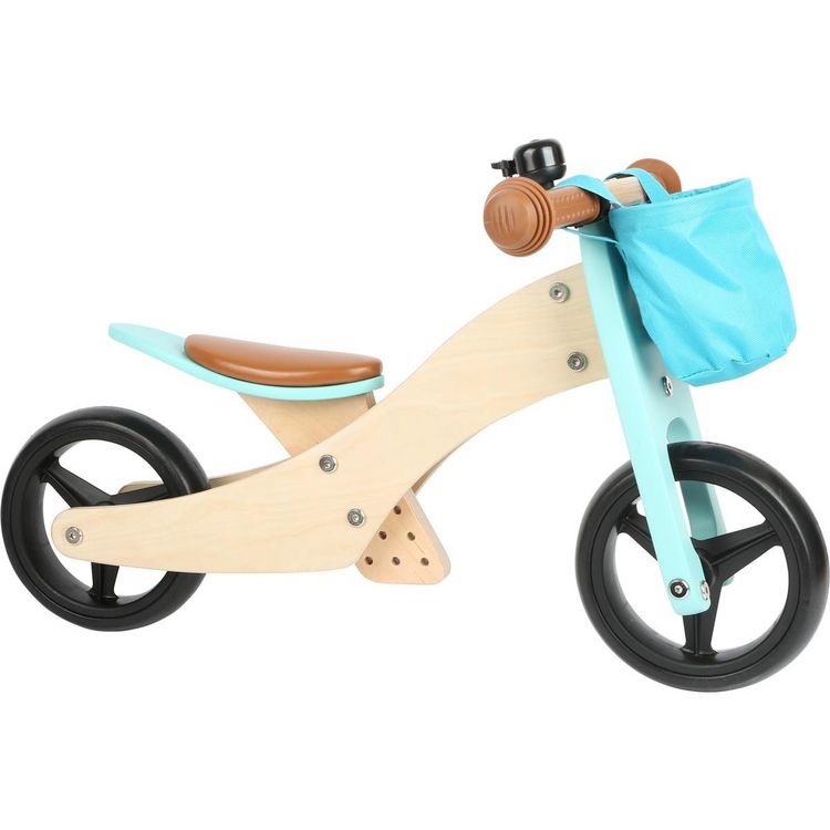 Produktbild: Small Foot Laufr&auml;der Laufrad-Trike 2 in 1 T&uuml;rkis