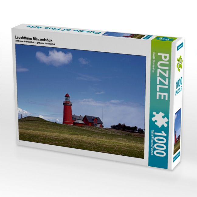 Produktbild: CALVENDO Puzzle Leuchtturm Blavandshuk | 1000 Teile Lege-Gr&ouml;&szlig;e 64x48cm Foto-Puzzle f&uuml;r gl&uuml;ckliche Stunden