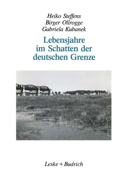 Produktbild: Lebensjahre im Schatten der deutschen Grenze