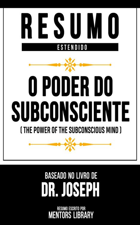 Produktbild: Resumo Estendido: O Poder Do Subconsciente