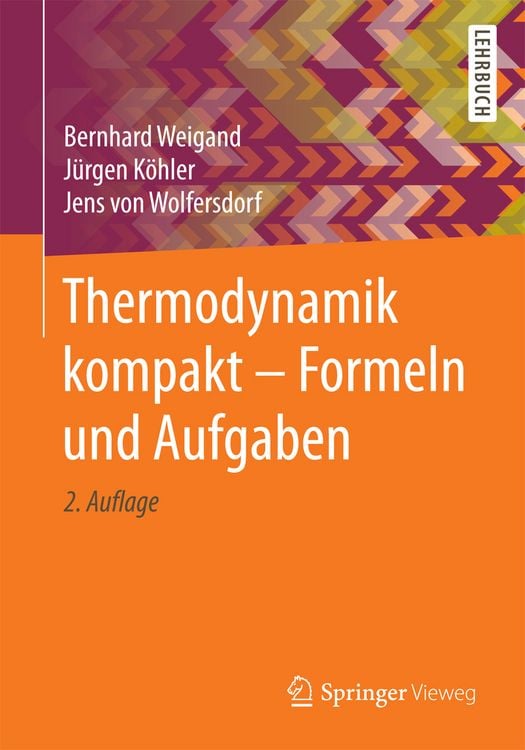 Produktbild: Thermodynamik kompakt - Formeln und Aufgaben