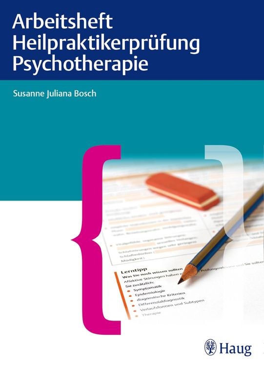 Produktbild: Arbeitsheft Heilpraktikerpr&uuml;fung Psychotherapie
