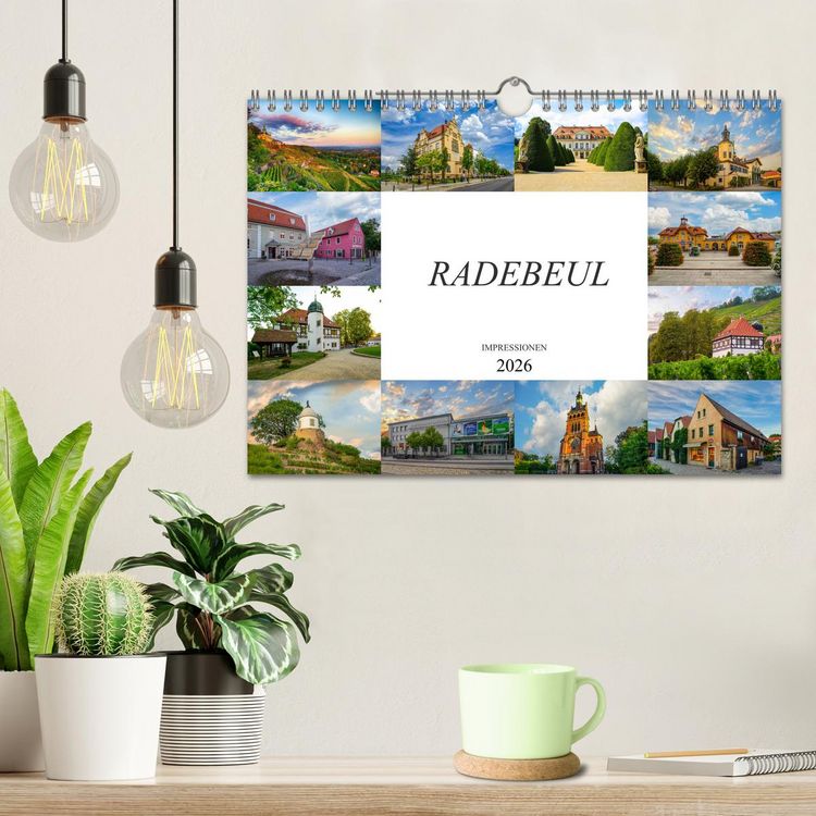 Produktbild: Radebeul Imressionen (Wandkalender 2026 DIN A4 quer), CALVENDO Monatskalender
