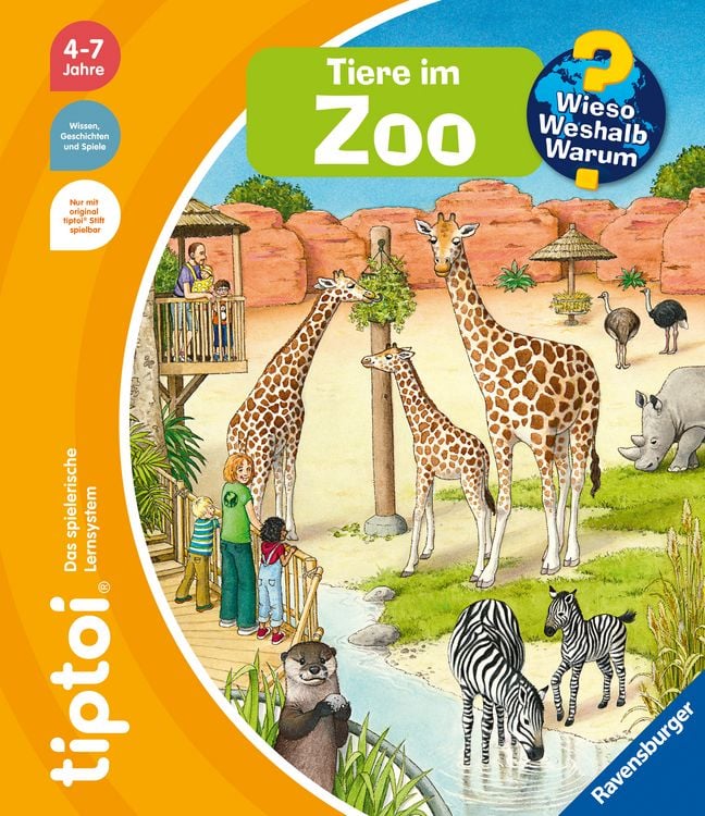 Produktbild: Tiptoi® Wieso? Weshalb? Warum? - Tiere im Zoo