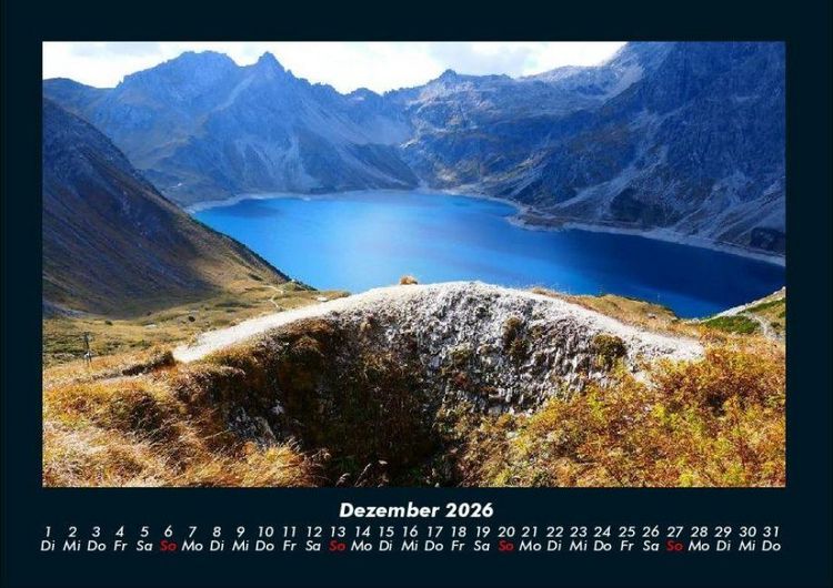 Produktbild: Die Seen der Erde 2026 Fotokalender DIN A4