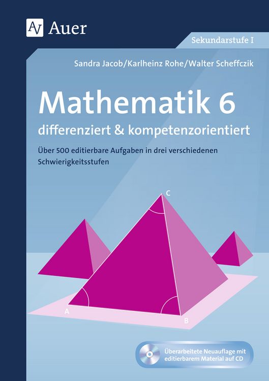 Produktbild: Mathematik 6 differenziert u. kompetenzorientiert