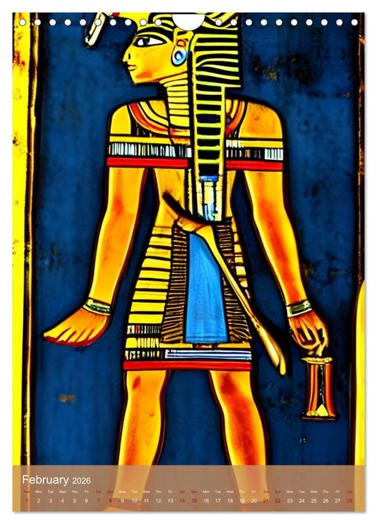 Produktbild: Ancient Egypt - Digital Artwork created by Artificial Intelligence (Wall Calendar 2026 DIN A4 portrait), CALVENDO 12 Month Wall Calendar