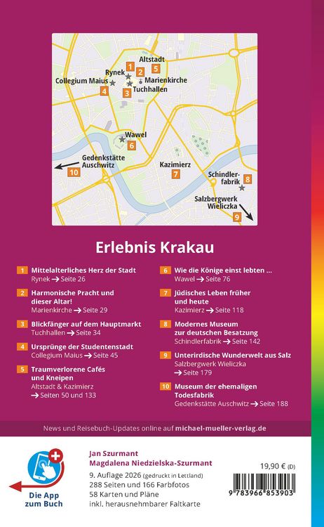 Produktbild: MICHAEL M&Uuml;LLER Reisef&uuml;hrer Krakau MM-City