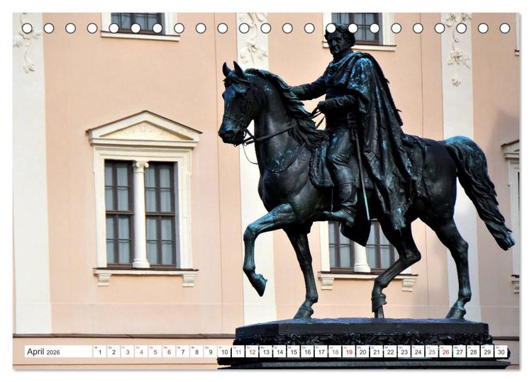 Produktbild: Weimar - Dichterstadt (Tischkalender 2026 DIN A5 quer), CALVENDO Monatskalender