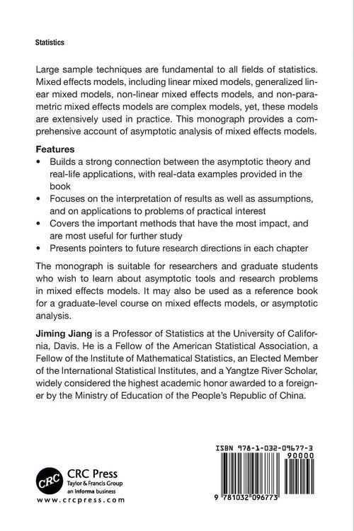 Produktbild: Asymptotic Analysis of Mixed Effects Models