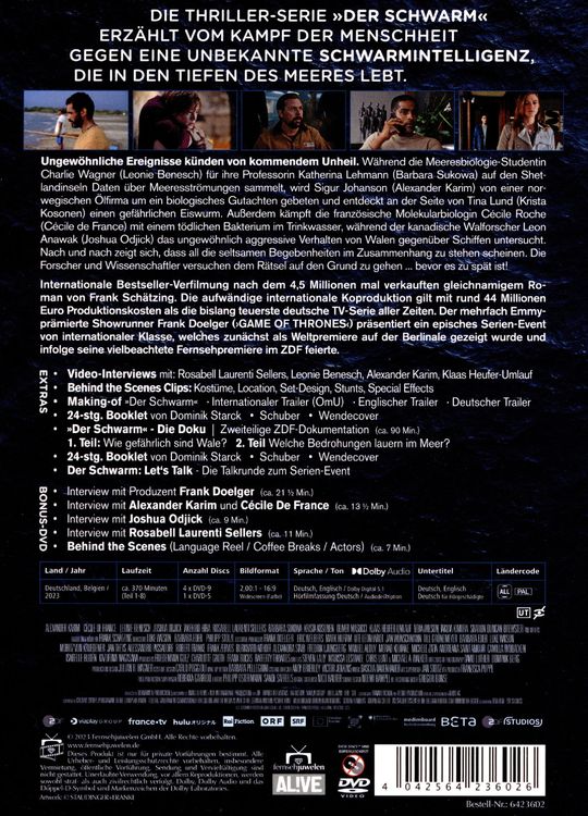 Produktbild: Der Schwarm - Die komplette Serie (4 DVDs + Bonus-DVD)