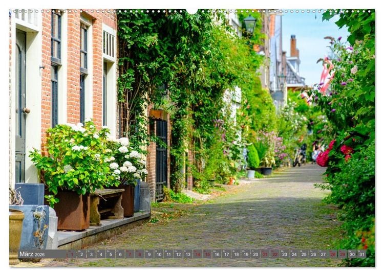 Produktbild: Ein Blick auf Alkmaar (Wandkalender 2026 DIN A2 quer), CALVENDO Monatskalender