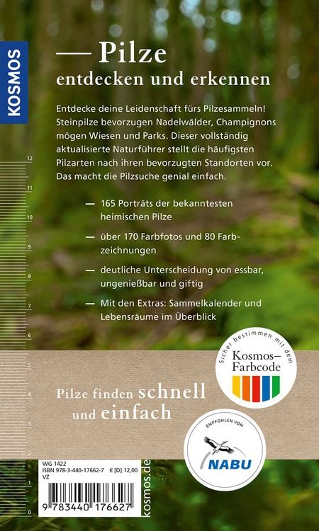 Produktbild: Kosmos Pilzf&uuml;hrer f&uuml;r unterwegs