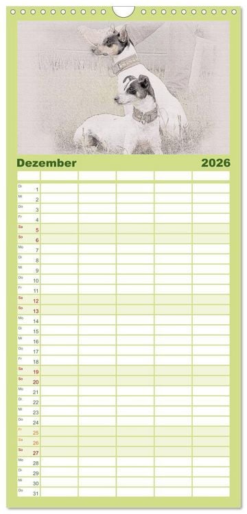 Produktbild: Familienplaner 2026 - Bodeguero Andaluz 2026 mit 5 Spalten (Wandkalender, 21 x 45 cm) CALVENDO