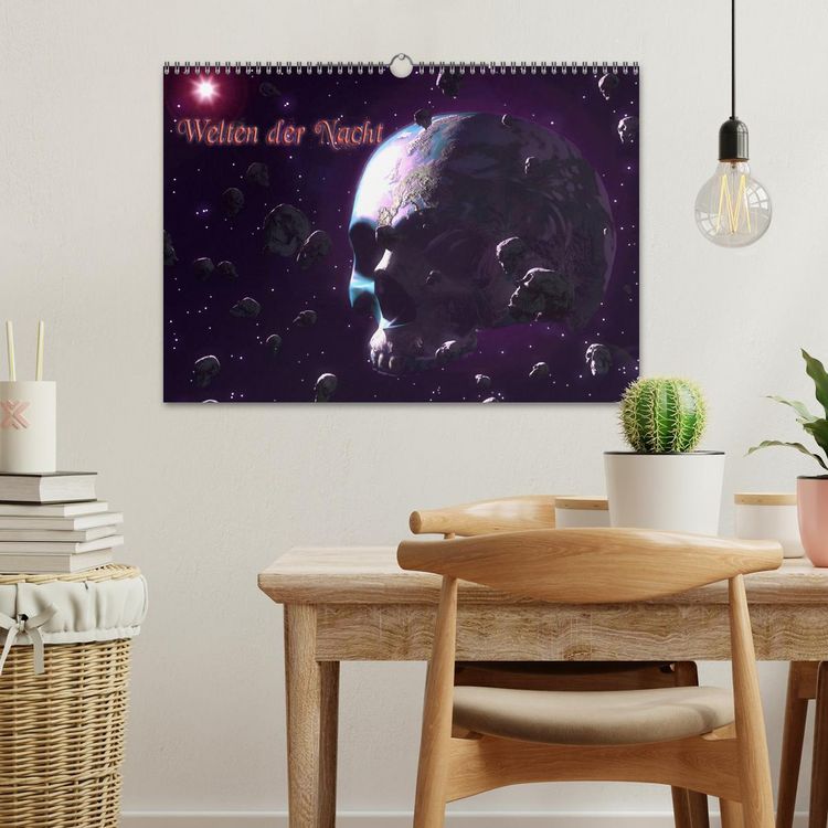 Produktbild: Welten der Nacht &ndash; Gothic und Dark Art (Wandkalender 2026 DIN A3 quer), CALVENDO Monatskalender