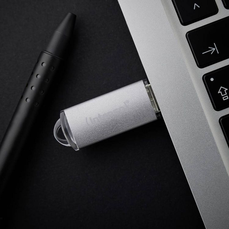 Produktbild: Intenso Jet Line USB-Stick 64GB Silber 3541490 USB-A (USB 3.2 Gen 1)