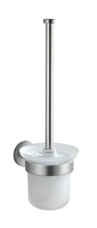 Produktbild: WC-Garnitur offen Mod. Bosio Edelstahl matt, rostfrei