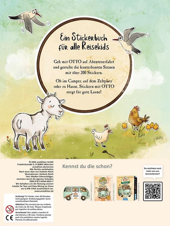 Produktbild: OTTO f&auml;hrt los &ndash; Mein OTTO-Stickerbuch