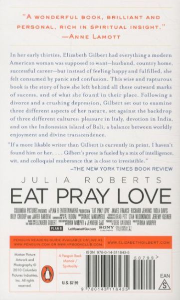 Produktbild: Eat, Pray, Love. Movie Tie-In