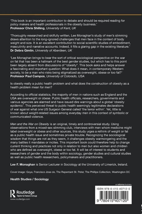Produktbild: Men and the War on Obesity