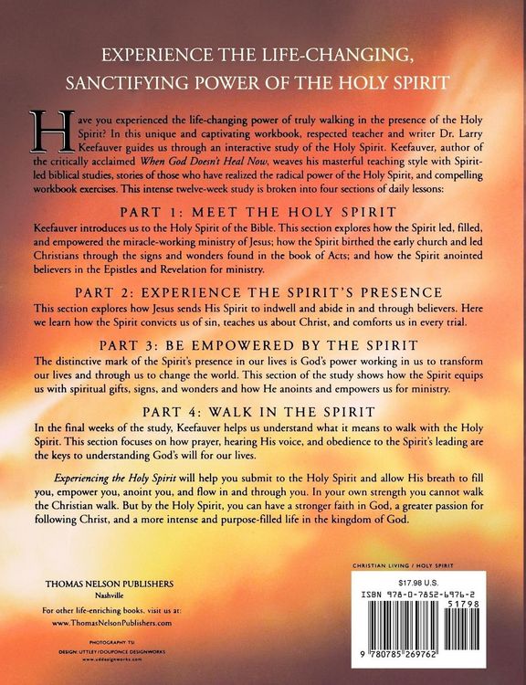 Produktbild: The Experiencing the Holy Spirit