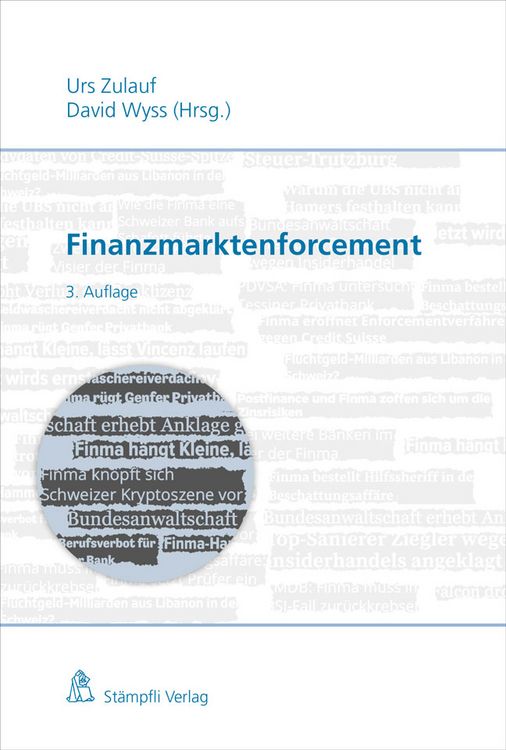 Produktbild: Finanzmarktenforcement