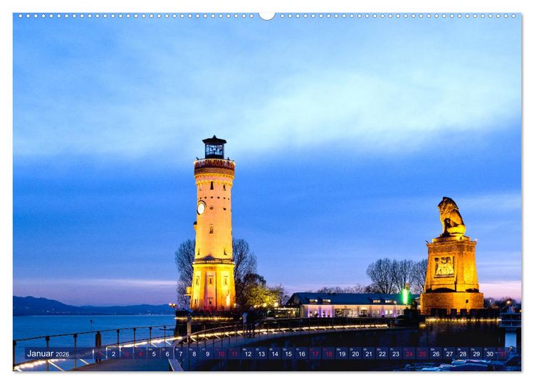 Produktbild: Sehnsuchtsziel Bodensee (Wandkalender 2026 DIN A2 quer), CALVENDO Monatskalender
