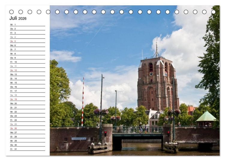 Produktbild: Friesland - Fryslan (Tischkalender 2026 DIN A5 quer), CALVENDO Monatskalender