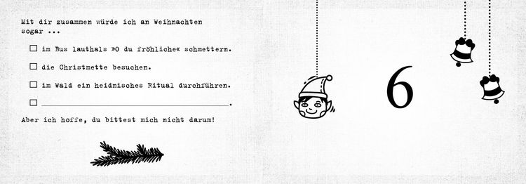 Produktbild: Was ich an dir mag &ndash; Adventskalender