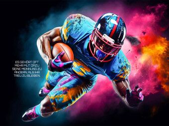 Produktbild: CALVENDO Puzzle Ein Motiv aus dem Kalender American Football und Motivation | 2000 Teile Lege-Gr&ouml;&szlig;e 90x67cm Foto-Puzzle f&uuml;r gl&uuml;ckliche Stunden