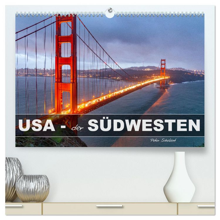 Produktbild: USA - Der S&uuml;dwesten (hochwertiger Premium Wandkalender 2026 DIN A2 quer), Kunstdruck in Hochglanz