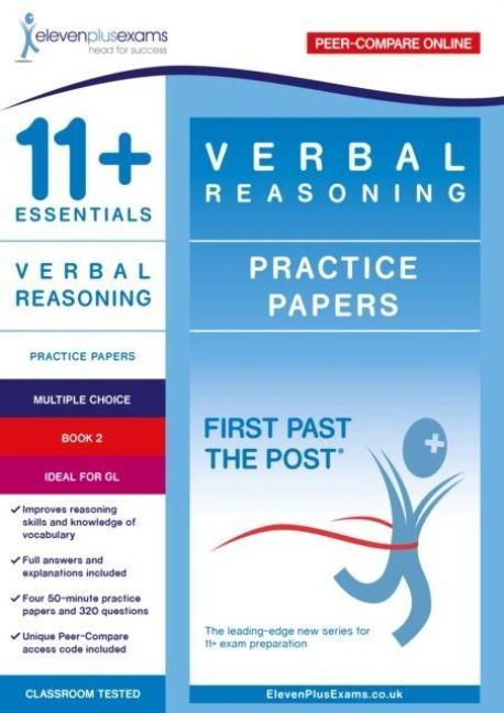 Produktbild: 11+ Essentials Verbal Reasoning Practice Papers Book 2
